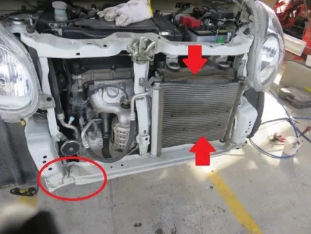 キズ・凹みの板金修理事例(スズキ・アルト、一関市)