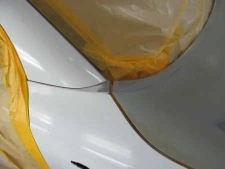 キズ・へこみの板金塗装事例(一関市、スズキ・アルト)