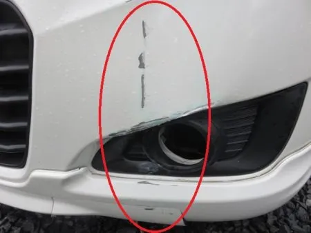 一関市よりキズ・へこみの板金修理事例(スズキ・ソリオ)