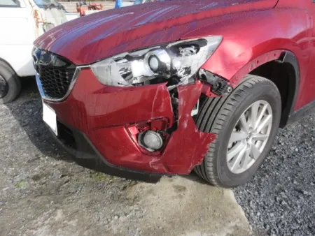 一関市よりキズ・へこみの板金修理事例(マツダ・CX-5)